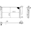 Chladič, chlazení motoru MAHLE ORIGINAL CR 2206 000S