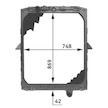 Chladič, chlazení motoru MAHLE ORIGINAL CR 687 000P