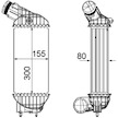 Chladič turba MAHLE ORIGINAL CI 199 000P