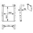 Chladič turba MAHLE ORIGINAL CI 44 000P