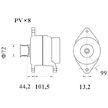 generátor MAHLE ORIGINAL MG 1019