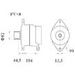 generátor MAHLE ORIGINAL MG 1217