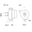 generátor MAHLE ORIGINAL MG 352