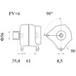 generátor MAHLE ORIGINAL MG 471