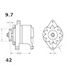 generátor MAHLE ORIGINAL MG 491