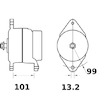 generátor MAHLE ORIGINAL MG 9