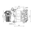 Kompresor, klimatizace MAHLE ORIGINAL ACP 1460 000P