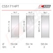Ložisko vačkového hřídele KING CS5171HPT