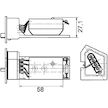 Odpor, vnitřní tlakový ventilátor MAHLE ORIGINAL ABR 11 000P