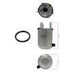 Palivový filtr MAHLE ORIGINAL KL 1245D