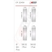 Pánev ojničního ložiska KING CR 224SV0.25