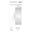 Pánev ojničního ložiska KING CR1222CP0.25