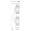 Pánev ojničního ložiska KING CR1294CA0.75