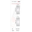 Pánev ojničního ložiska KING CR1658SV0.75