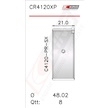Pánev ojničního ložiska KING CR4120XP0.25