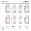 Pánev ojničního ložiska KING CR4120XPC0.25