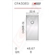 Pánev ojničního ložiska KING CR4308SI0.3