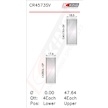 Pánev ojničního ložiska KING CR4573SV1.0