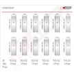 Pánev ojničního ložiska KING CR6629XP0.5