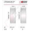 Pánev ojničního ložiska KING CR6868CP0.25