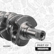 Sada na opravu, klikový hřídel ET ENGINETEAM HK0243VR1