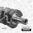Sada na opravu, klikový hřídel ET ENGINETEAM HK0243VR2