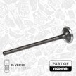 Sada ventilů, sací/výfukový ventil ET ENGINETEAM VS0046VR1