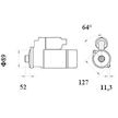 Startér MAHLE ORIGINAL MS 969