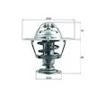 Termostat, chladivo MAHLE ORIGINAL TX 199 88D