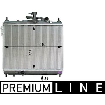 Chladič, chlazení motoru MAHLE ORIGINAL CR 1279 000P