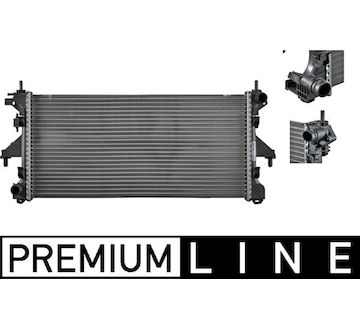 Chladič, chlazení motoru MAHLE ORIGINAL CR 880 000P
