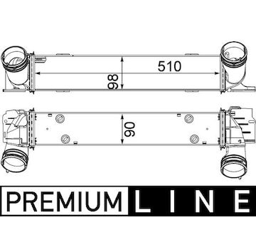 Chladič turba MAHLE ORIGINAL CI 146 000P