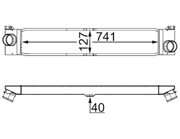 Chladič turba MAHLE ORIGINAL CI 157 000S