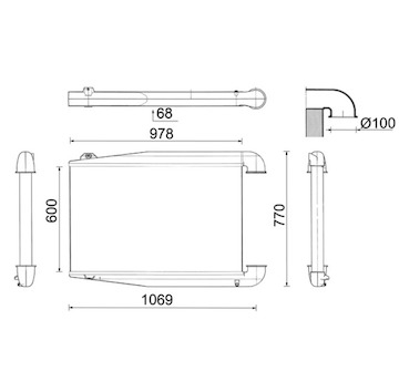 Chladič turba MAHLE ORIGINAL CI 396 000P