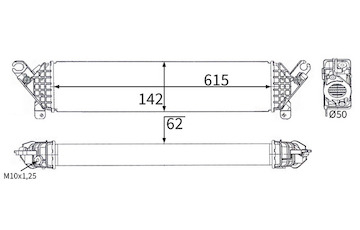 Chladič turba MAHLE ORIGINAL CI 766 000S