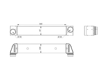 Chladič turba MAHLE ORIGINAL CI 79 000S