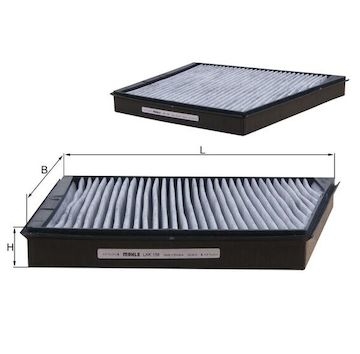 Filtr, vzduch v interiéru MAHLE ORIGINAL LAK 156