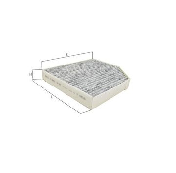 Filtr, vzduch v interiéru MAHLE ORIGINAL LAK 386