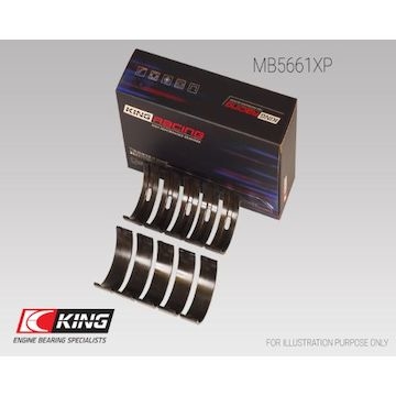 Hlavní ložiska klikové hřídele-sada KING MB5661XP