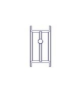 Hlavní ložiska klikového hřídele KING F5270-AM