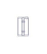 Hlavní ložiska klikového hřídele KING M 102/2U-AM-1.25