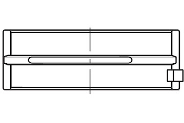 Hlavní ložiska klikového hřídele MAHLE ORIGINAL 007 HL 20246 200