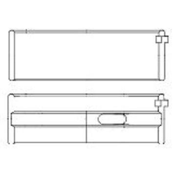 Hlavní ložiska klikového hřídele MAHLE ORIGINAL 029 HL V1918 000