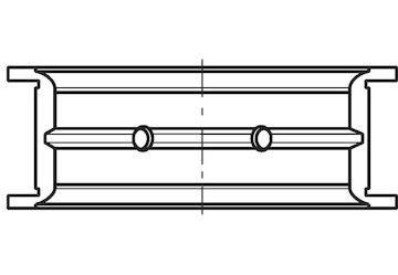Hlavní ložiska klikového hřídele MAHLE ORIGINAL 081 FL 19773 025