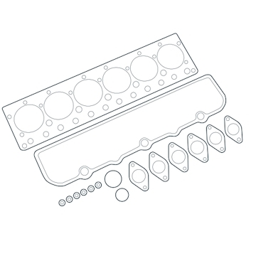 Kompletní sada těsnění, motor OE Germany 02 3000 083400