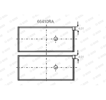 Ložisko GLYCO 66410RA