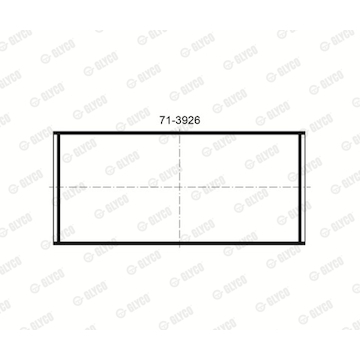 Ložisko GLYCO 71-3926