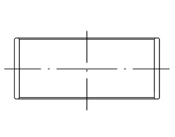 Ojniční ložisko MAHLE ORIGINAL 014 PL V0576 000