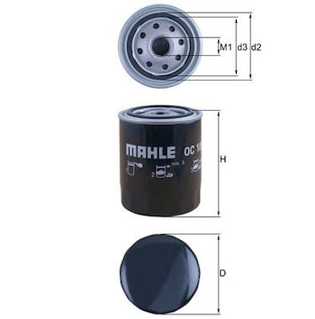 Olejový filtr MAHLE ORIGINAL OC 105