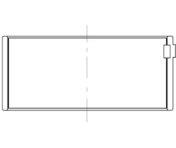 Pánev ojničního ložiska MAHLE ORIGINAL 029 PL 10080 025